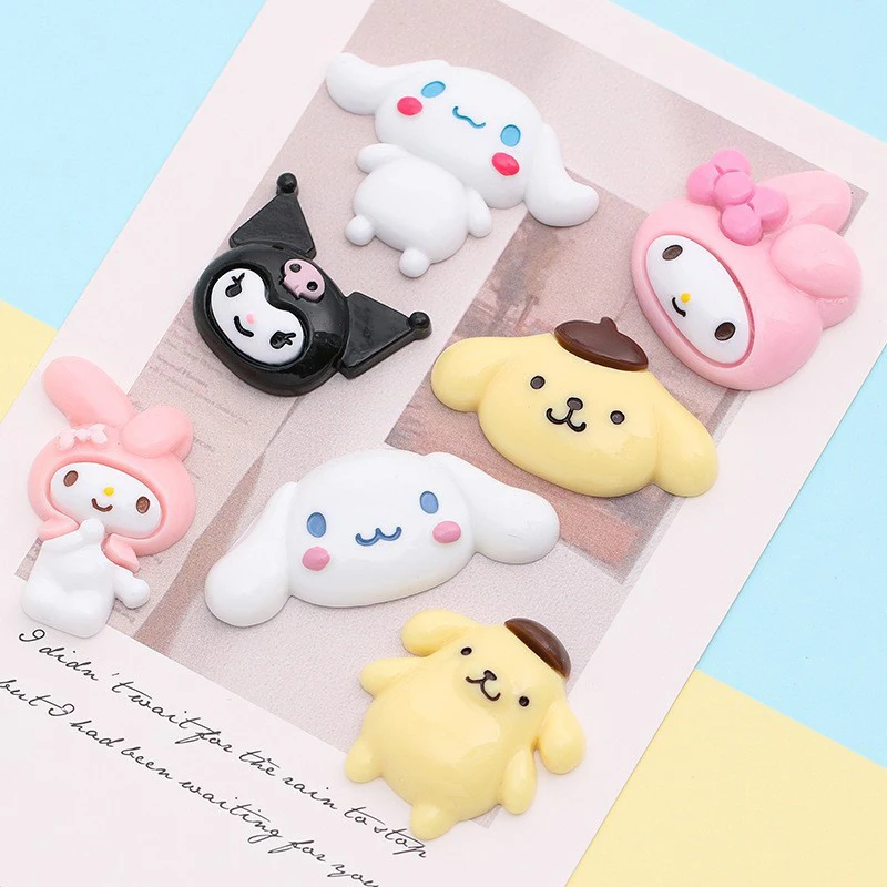 Sanrio Shoelace Decorations My Melody Cute Accessories Diy Hellokitty Cinnamoroll Kuromi Cartoon Cinnamon Hello Kitty Anime Toy