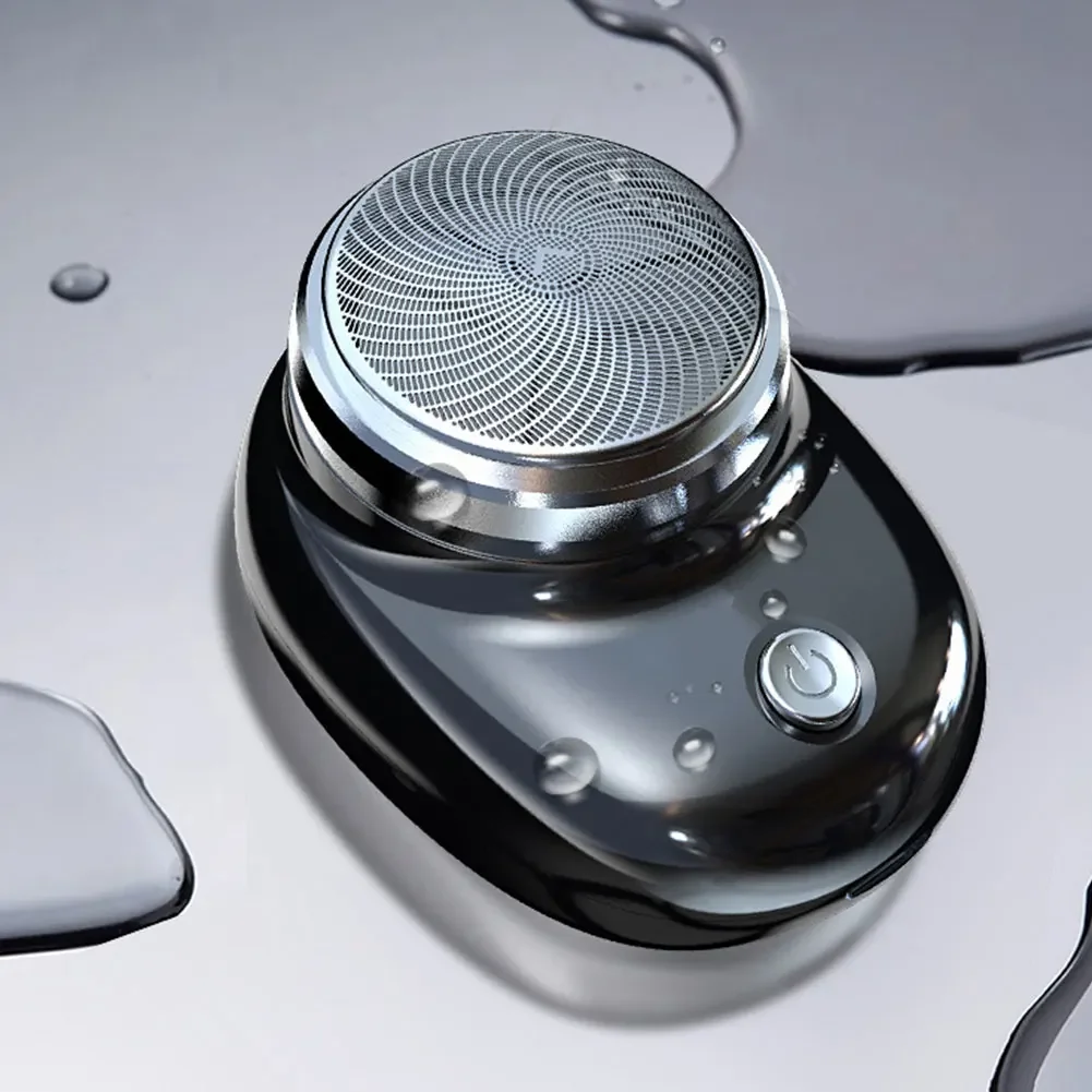 Portable Electric Shaver USB Rechargeable Mini Shave Electric Razor Pocket Shaver Waterproof Shaver Gift for Father Husband