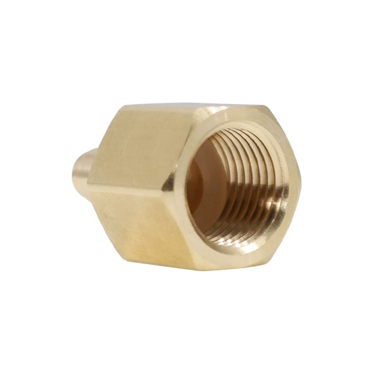 ABNJ-adaptador de relleno M16, conector de acoplamiento rápido de cobre, accesorios de desconexión de 8mm, enchufe de cobre roscado hembra M16