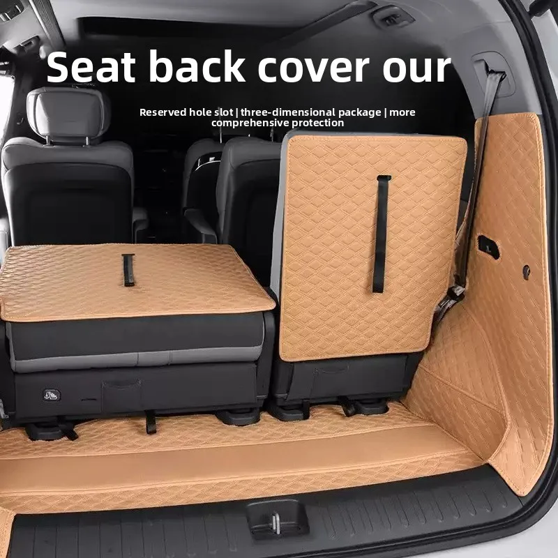 For GAC Trumpchi M8 2026 2027 Car Boot Mat Rear Trunk Liner Cargo Leather Floor Carpet Tray Protector Accessories Mats