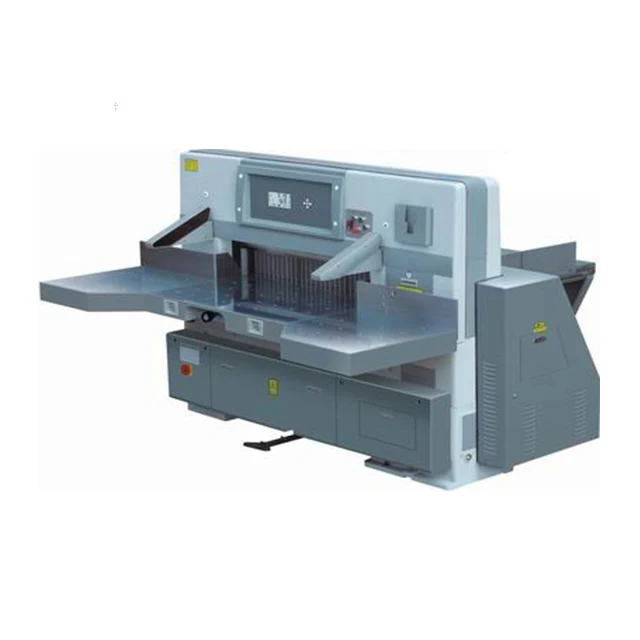 YG Paper Carton Box Cutting Machine Automatic Precision Machine Cutter Hydraulic Guillotine for Paper