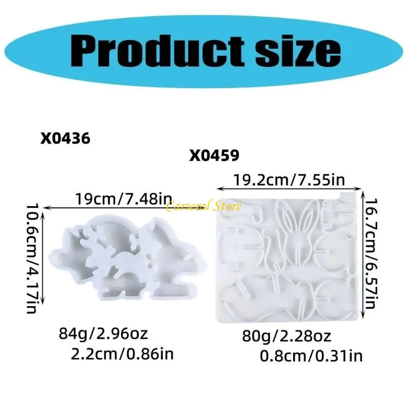 M4YF قالب سيليكون قوي لأصحاب شمعة الأرانب القابلة للتخصيص والمشاريع الفنية #6