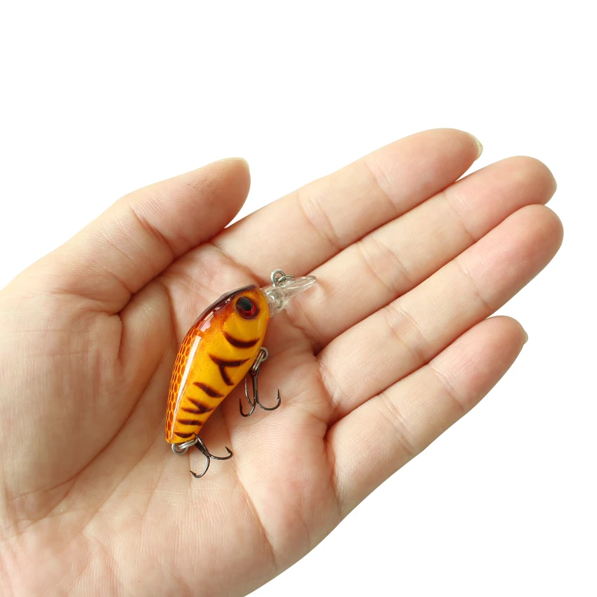 

20pcs 4.5cm 3.3g Hard Fishing Bait Pesca Fishing Tackle Plastic Bait Trout Lure Bass Bait