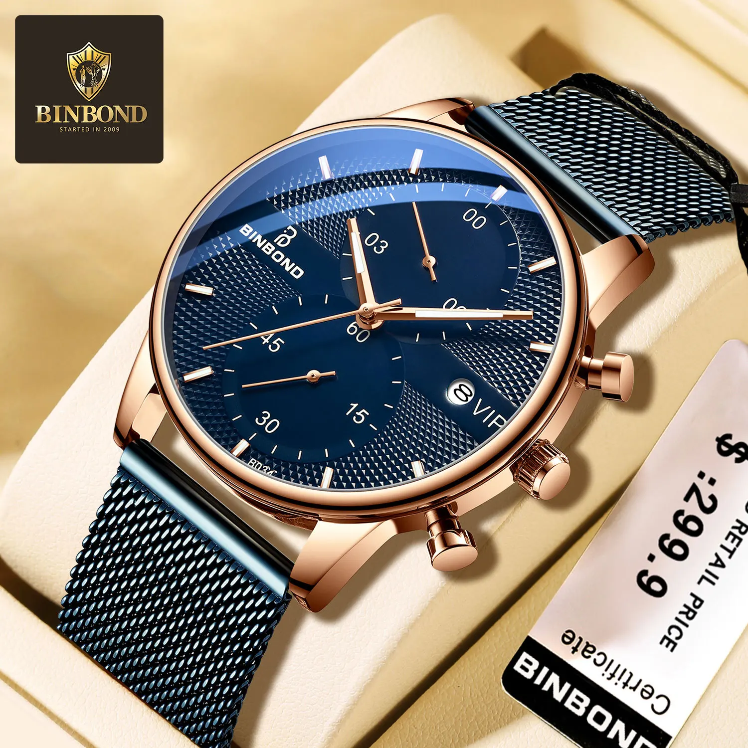 

Ultra-thin Student Automatic Concept Watch New Handsome Boy Junior High School Business Men's Watch Fashionable Quartz Watch