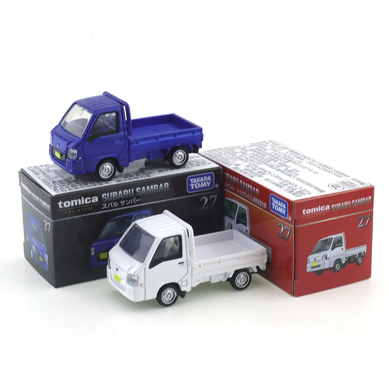 

Takara Tomy Tomica Premium 27 Subaru Sambar, металлическая литая модель автомобиля, игрушки для детей, коллекционные