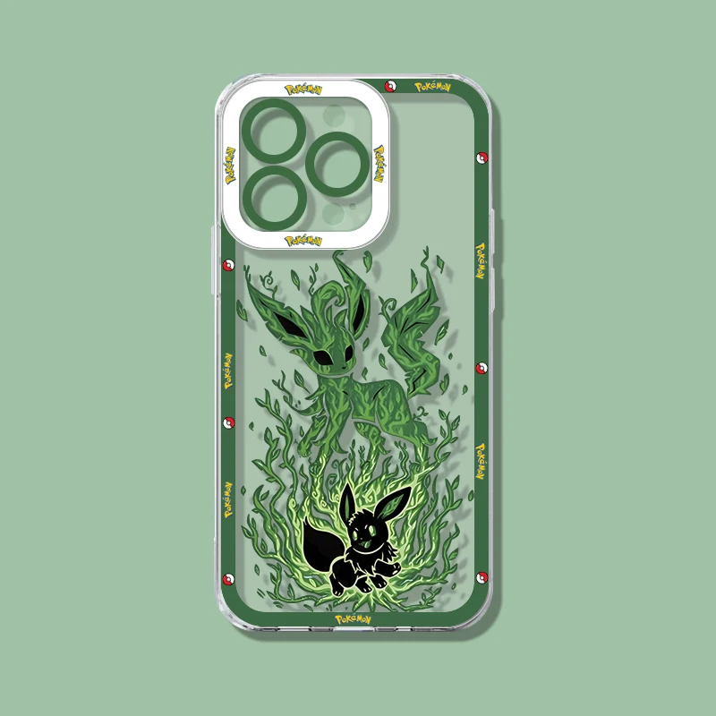 Anime CUTE Pokémon EEVEE Evolution Case for Xiaomi POCO X8 Pro Max X7 X6 Neo X5 X3 F8 F7 Ultra F6 F5 F3 M8 M7 4G M6 PRO 5G M5S view 3