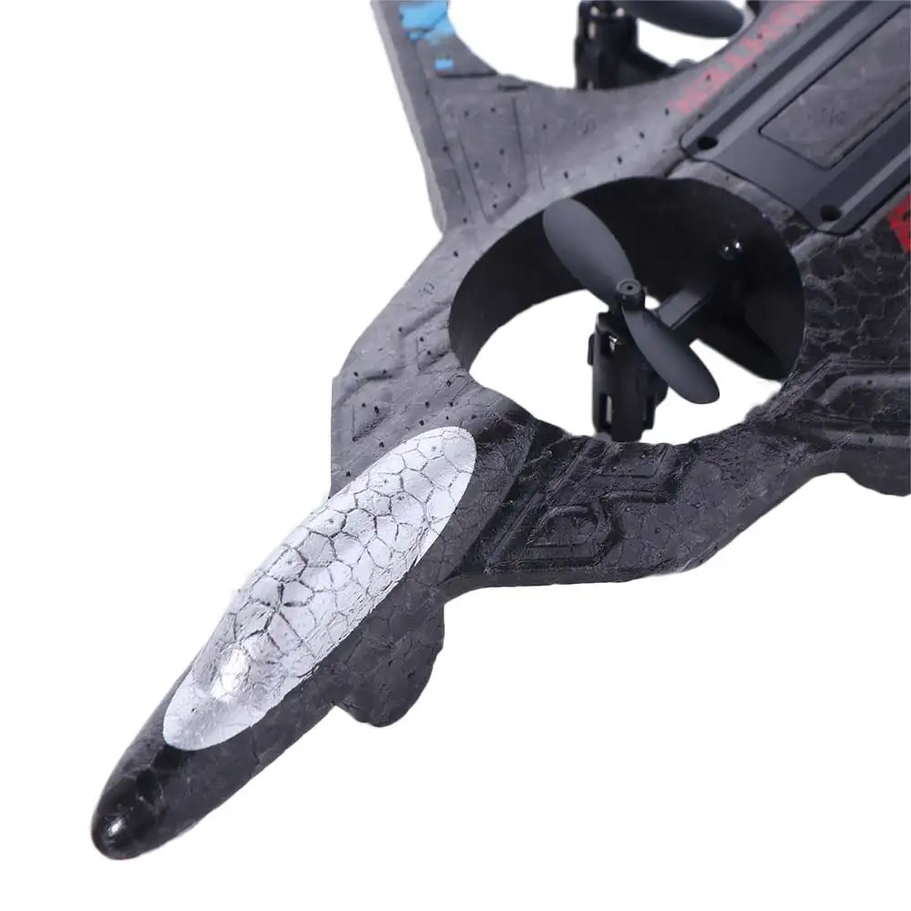 EPP Foam Remote Control Foam Fighter Rechargeable 2.4G Stunt Glider Flying Helicopter with Light Portable RC Hobby Jet Plane