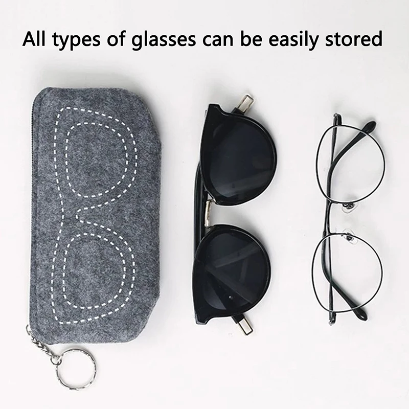 ورأى نظارات حقيبة المحمولة لينة سستة نظارات القراءة حامي النظارات الشمسية الحقيبة النظارات الشمسية صندوق حقيبة مستحضرات التجميل حقيبة القلم #3