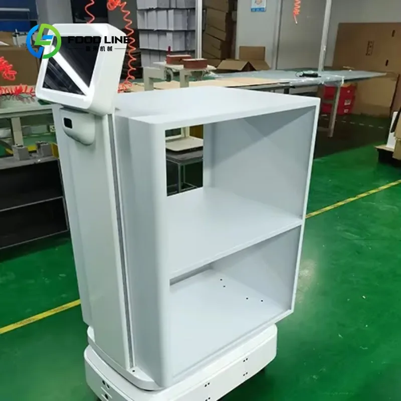 Factory Material Transfer Robot Guided Conveyor Machine Heavy Duty Anti Slip Industrial Logistics Efficient Customized