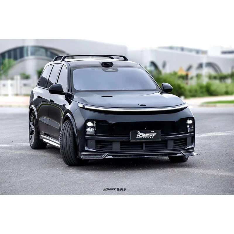 Комплект кузова из кованого углеродного волокна для ведущих идеальных деталей L9, боковые юбки для передней губы, задний диффузор, комплект Lixiang L9