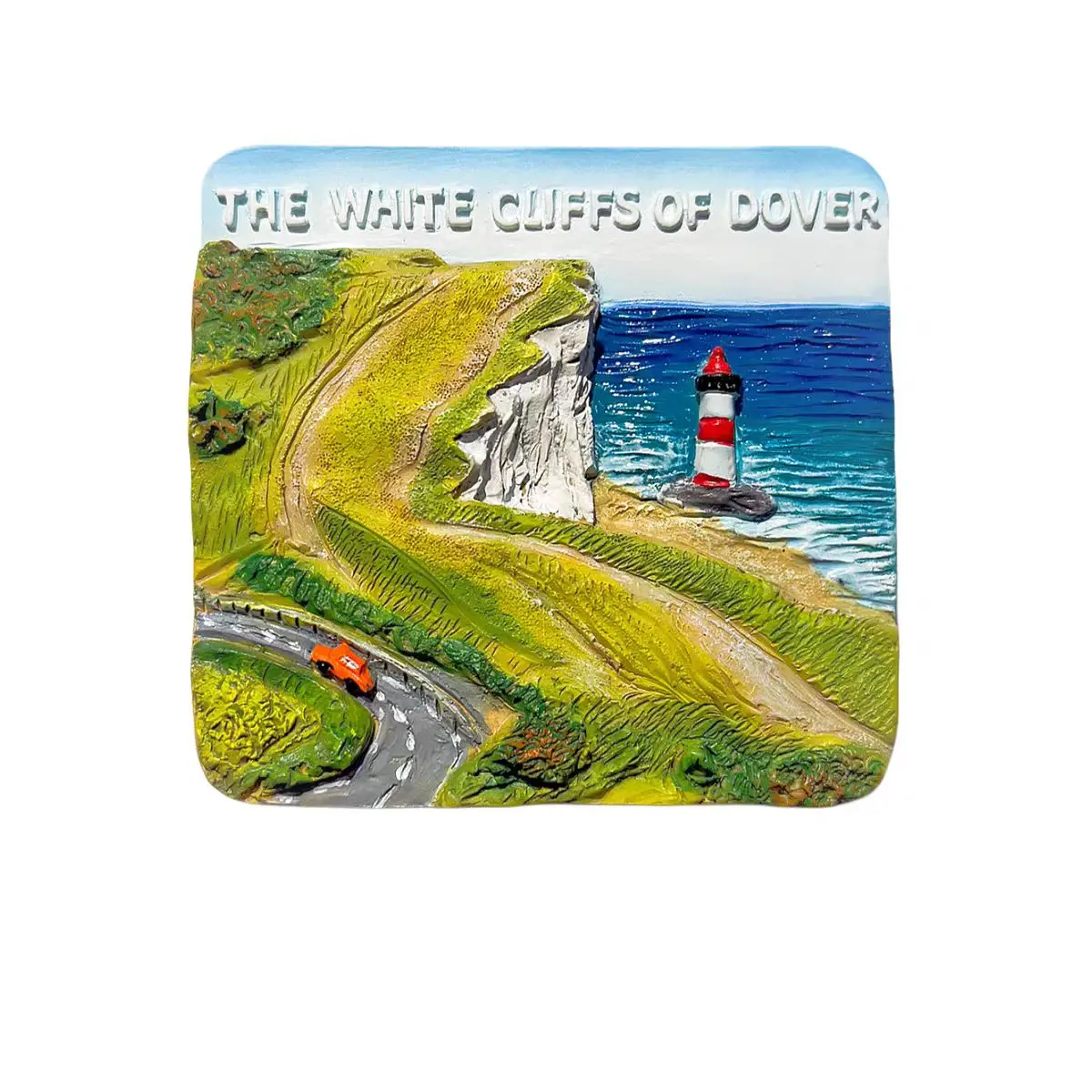 The White City Of Dover  Souvenirs England Fridge Stickers Home Decor Wedding Gifts Photo Wall Magnetic Stickers