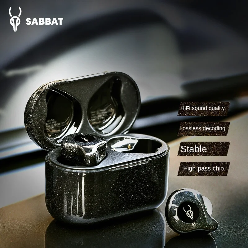 Sabbat E12 Ultra Wireless Headphones Bluetooth 5.2 Sport Running In Ear Earphone Super Bass Noice Cancelling Headset