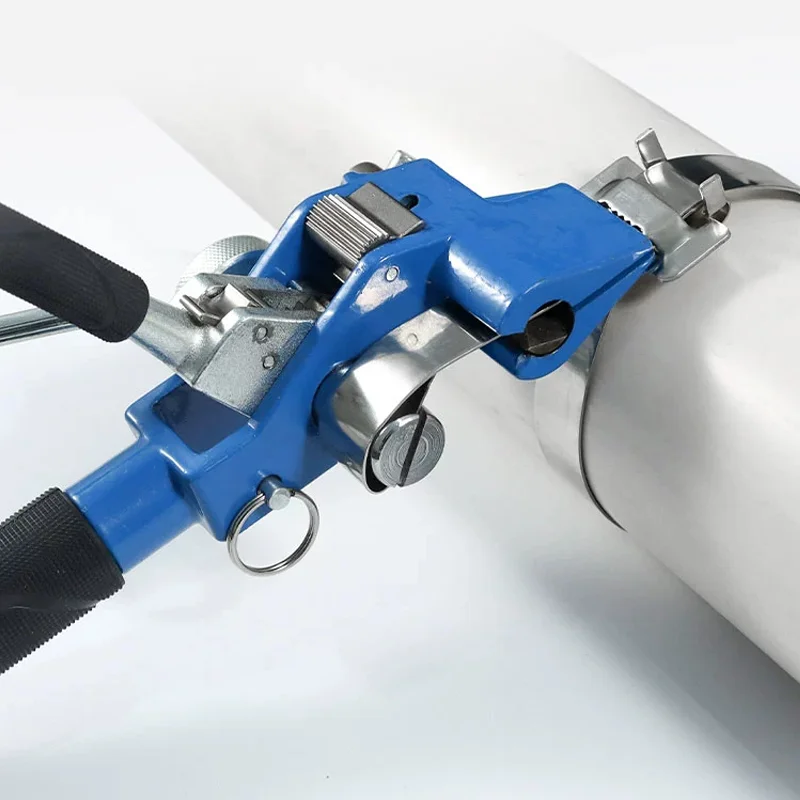 Mini Handheld Cable Tie Tool 304 Stainless Steel Cable Tie Gun Tensioning Cutting Tool Cable Fastening Packing Pliers For Indust