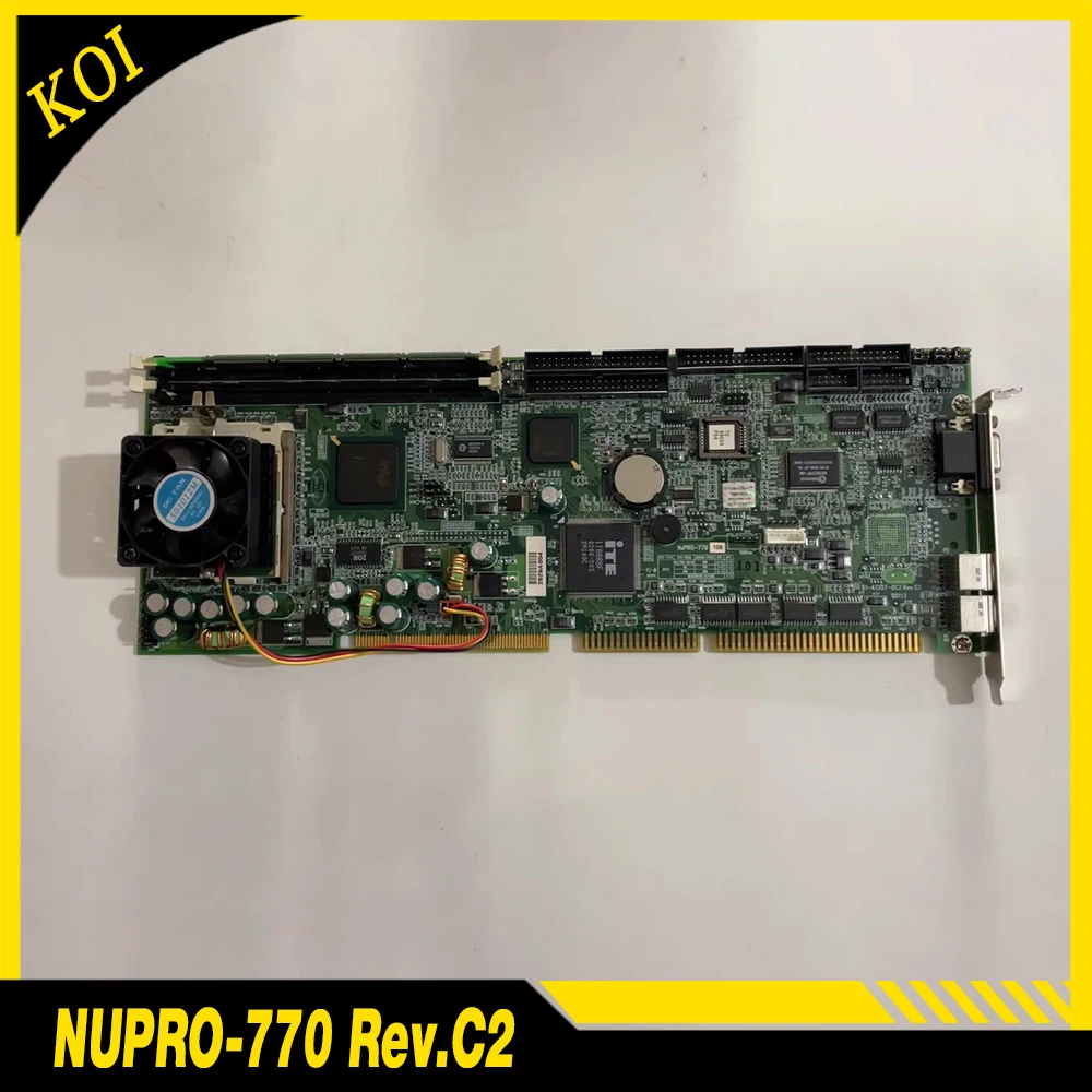 NUPRO-770 Rev.C2 51-41307-0C2 Industrial Control Computer Motherboard