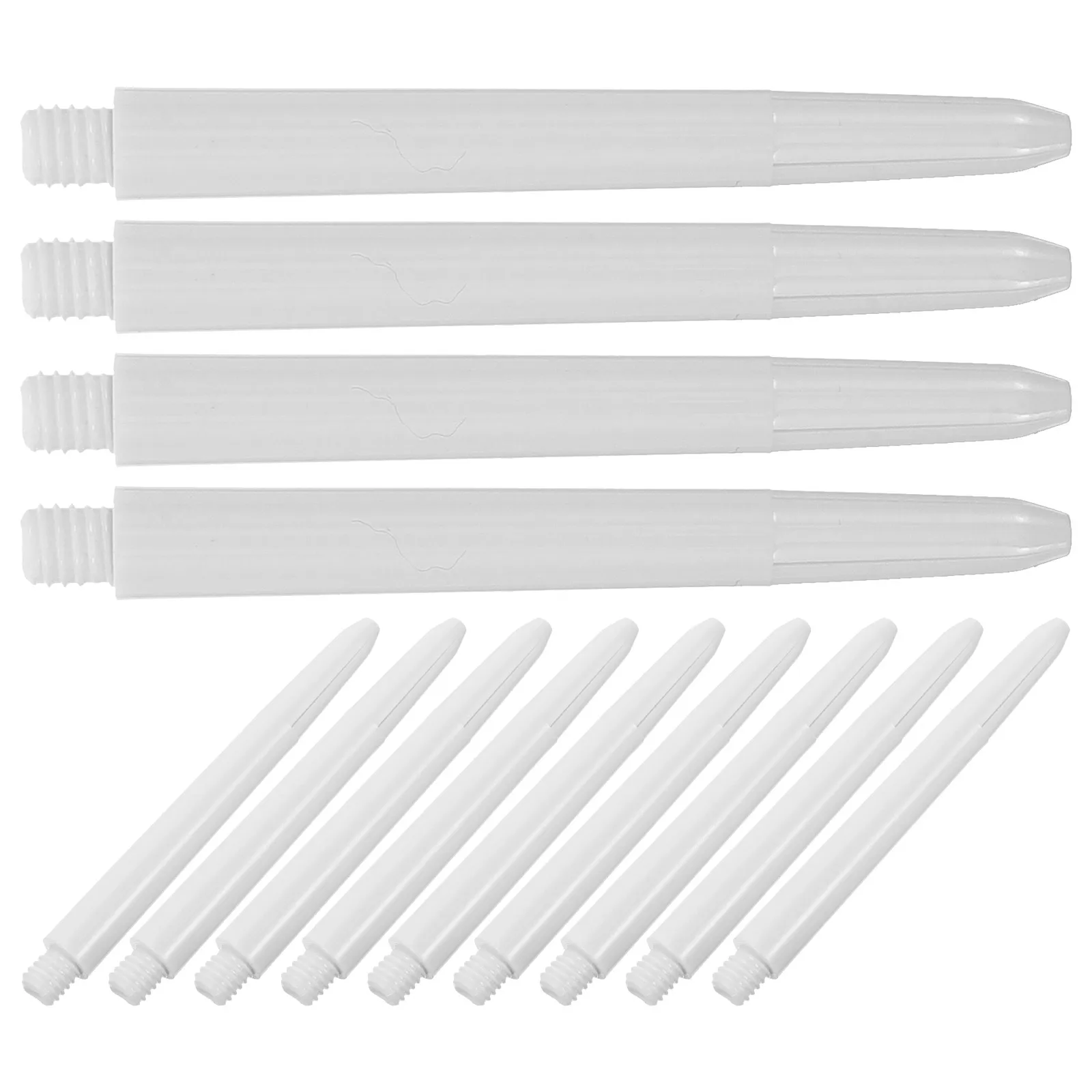 

50pcs Dart Shaft Professional Nylon Replacement Thread Stem Accessories Black Plastic Durable Resilient Outdoor Toy Supply