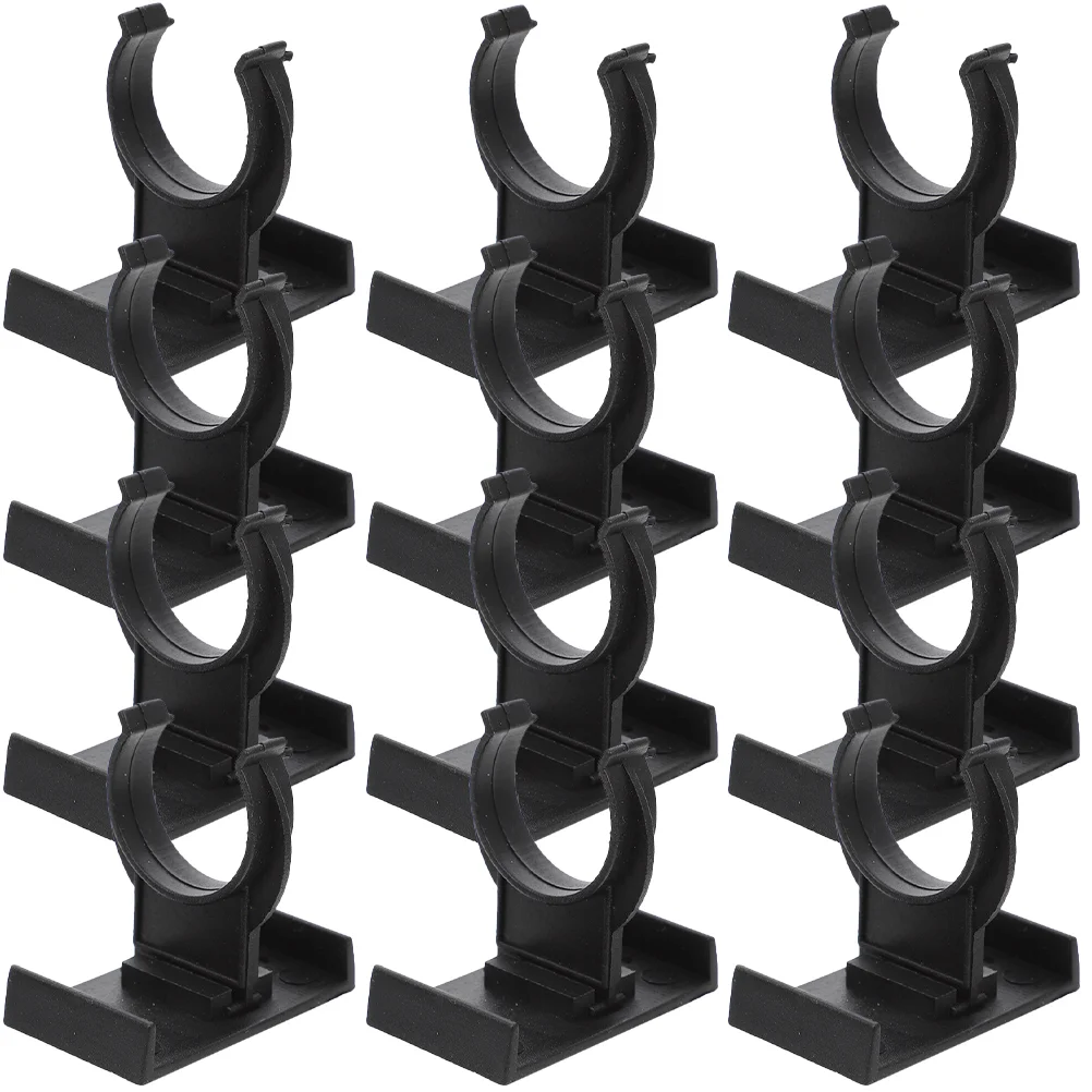 

12 Pcs Cabinet Foot Buckle Kick Skirting Board Trims Clip Kitchen Plinth Clips Furniture Legs Accessory Plastic Clamp