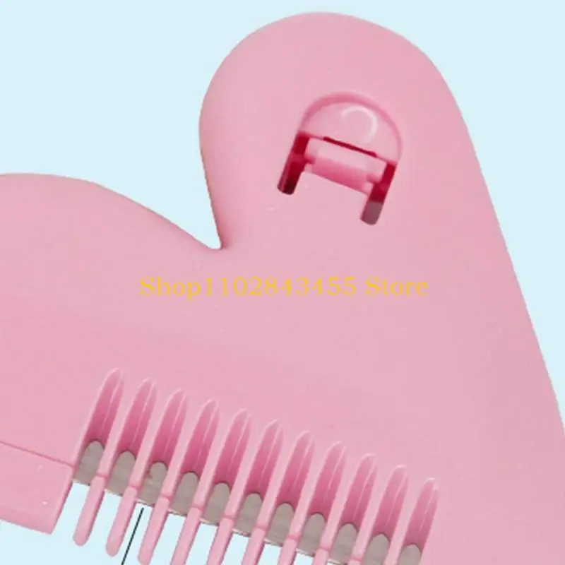 

49MC Hair Cutting Combs For Hair Bangs Hair Trimmer Guide Trimming Tools Heart Pubic Hair Remover Sensitive