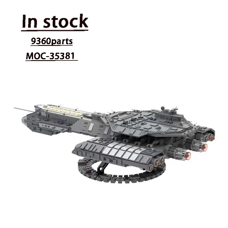 

MOC-35381 Aerial USS Daedalus, сборка, Сращивание, модель строительного блока MOC, креативные строительные блоки, игрушки для детей, подарки на день рождения