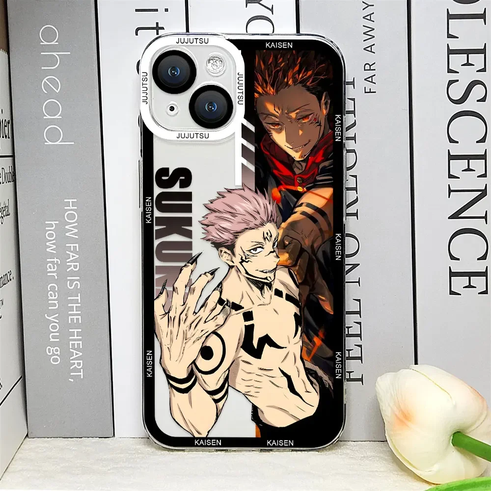 Jujutsu Kaisen Satoru Gojo Comics Phone Case for OPPO Realme C67 C65 C63 C55 C53 C35 C30 12 10 9 8 7 6 5 3 Pro Plus 4G 5G Cover