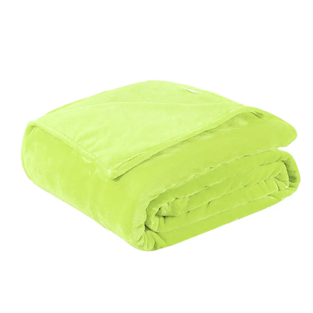 Coral Fleece Blanket Lightweight Extra Warm Soft Cozy for Winter, Camping, Travel, Home Use – 70x100cm