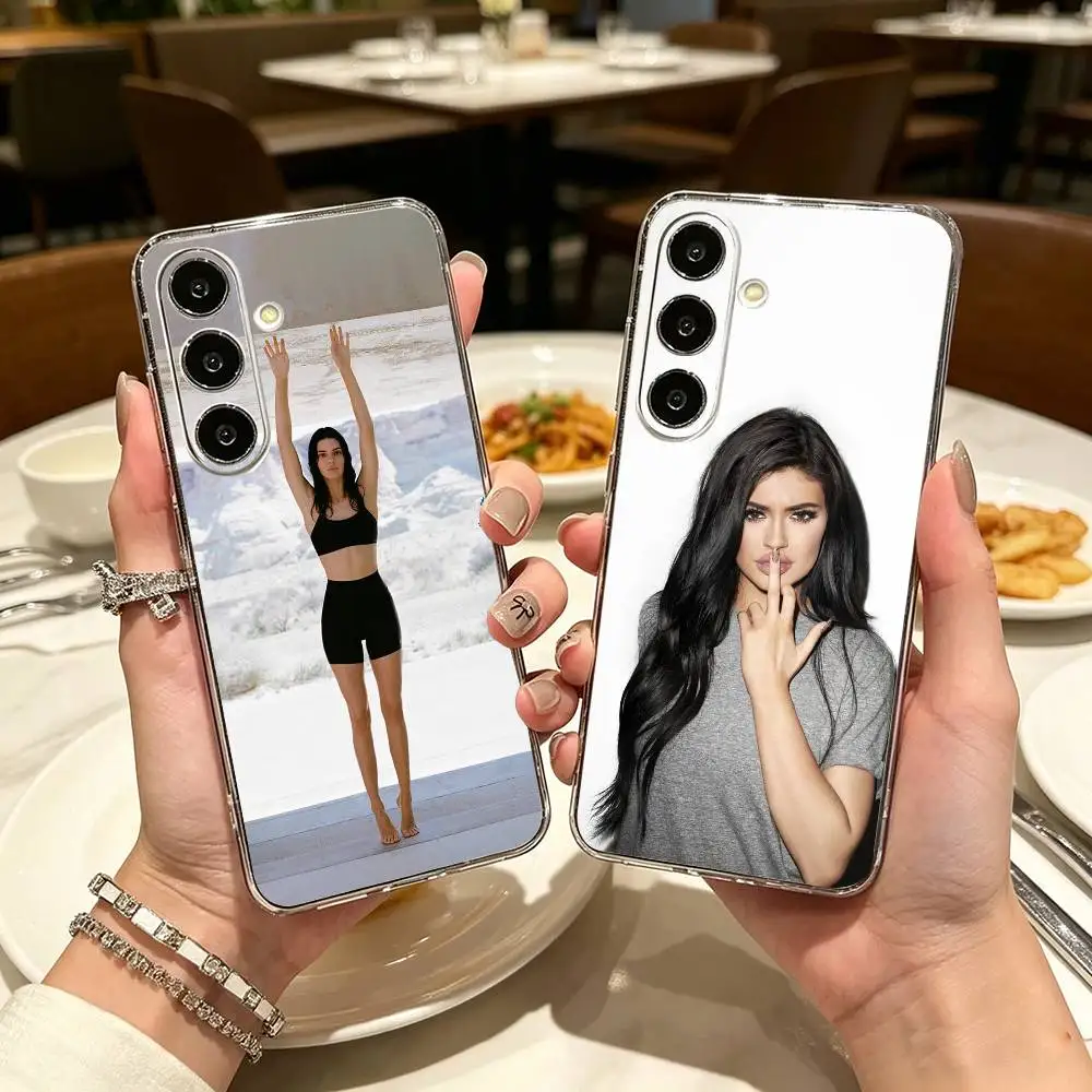 sister K-Kardashian Phone Case For Samsung A71, A70, A52, A51, A40, A30, A20 Transparent Cover