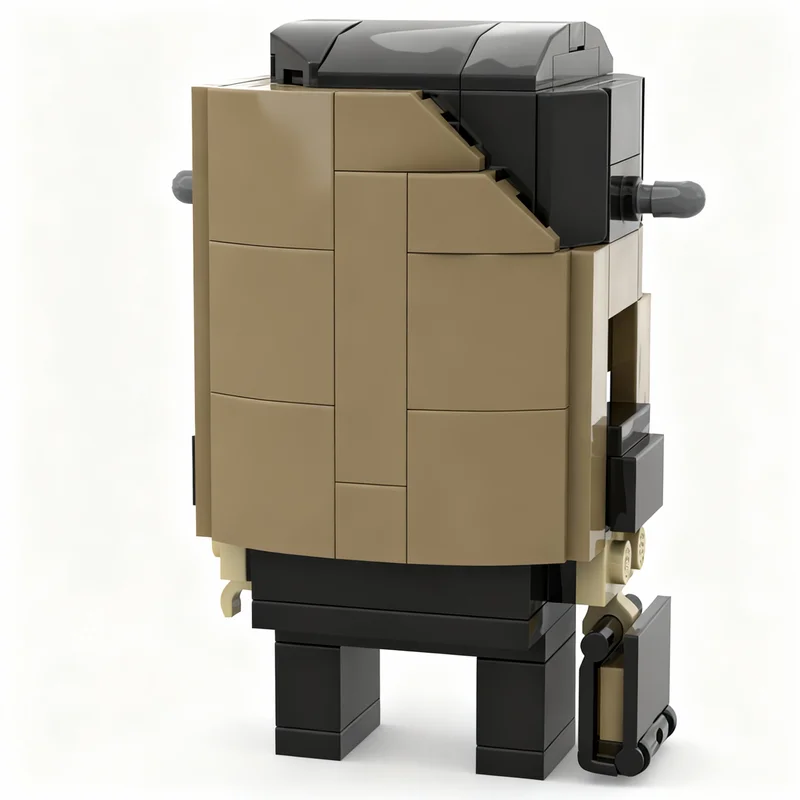 112개 MOC 브릭헤드 메타포 레판타지오 브릭헤드즈 모델 빌딩 블록 크리스마스 선물 건축 교육 장난감 아이디어