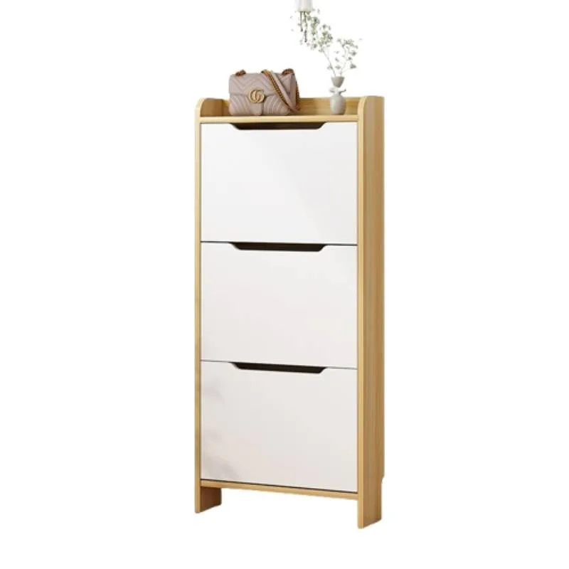 

xx-Minimalist Modern Shoe Cabinet Luxury Storage Space Saving Shoe Cabinet Slim Narrow Apartments Szafka Na Buty Furniture Home^
