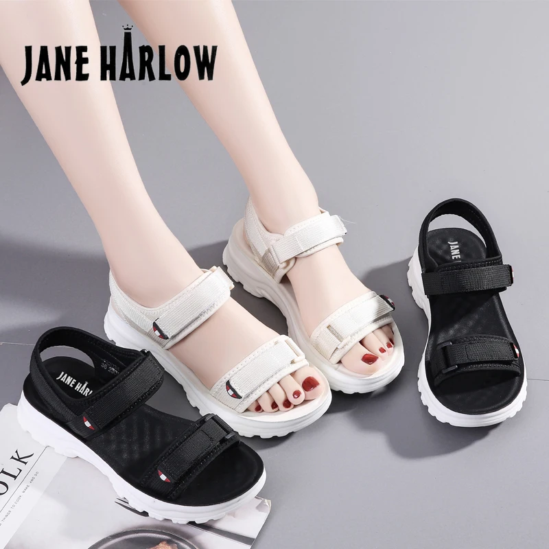 Women Sandals Summer Leisure Beach Holiday Sandals Women Shoes New Outdoor Sneakers Male Retro Comfortable Casual Sandals Women