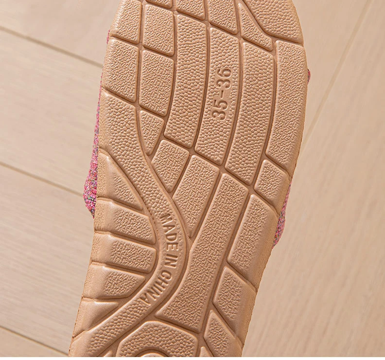 Hanf Casual Damen Hausschuhe Hause Wohnungen Frühling Sommer Luxus Designer Frau Schuhe 2026 Mode Indoor Rutschen Paar Leichte – Detail 18