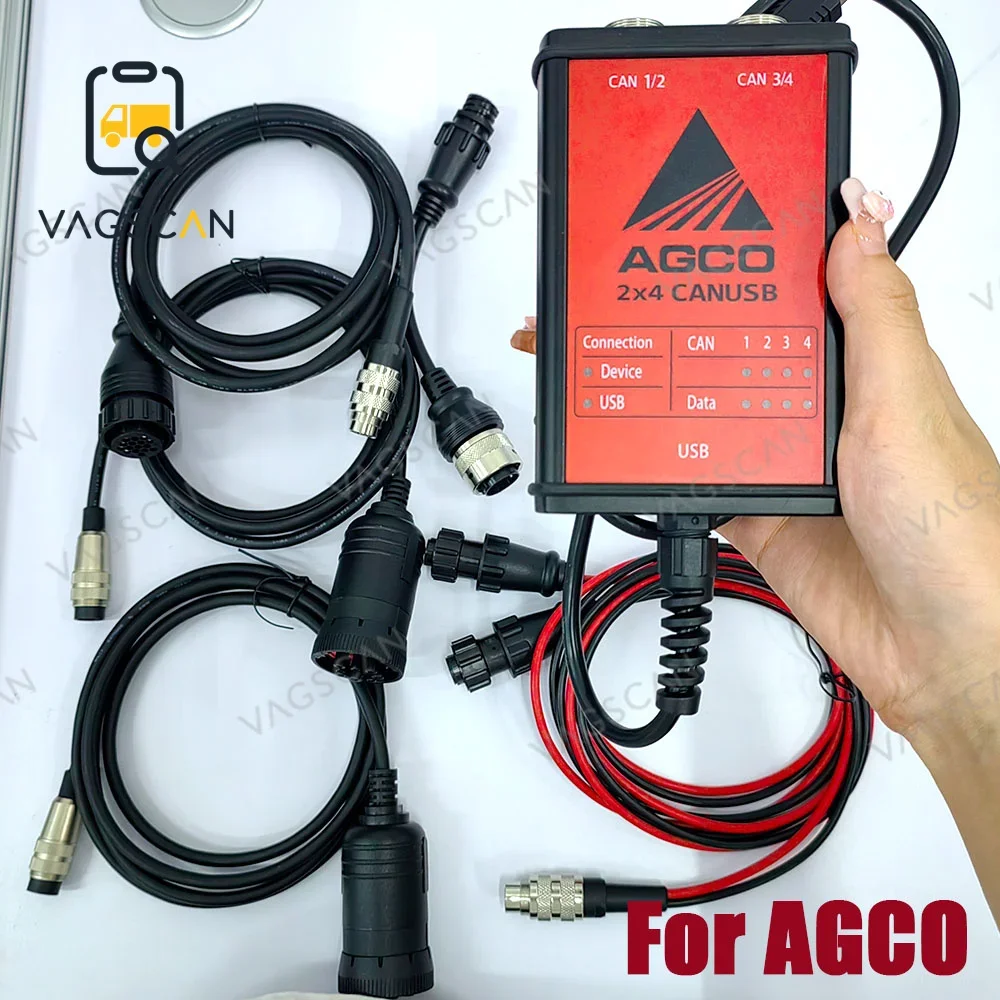 

Heavy Duty Agricultural Diagnosis Scanner For AGCO CANUSB EDT Interface Electronic Diagnostic Tool