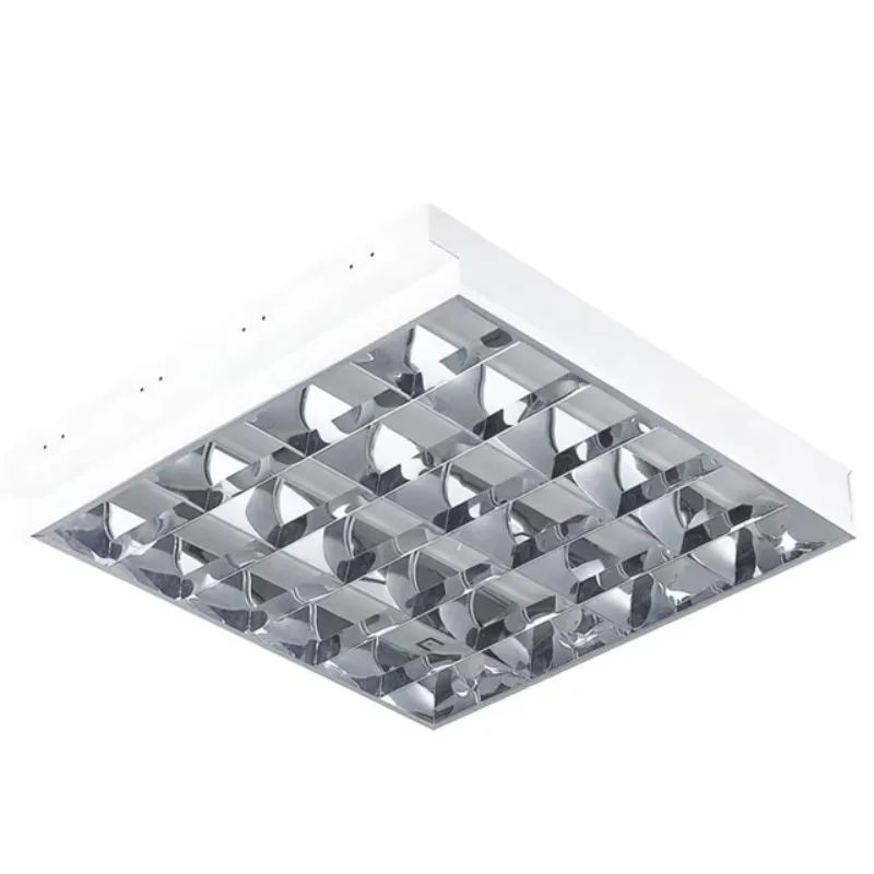 Guzhen China Best Selling Grid Fluorescent Light Emitting Diode Grid Lights Indoor Use