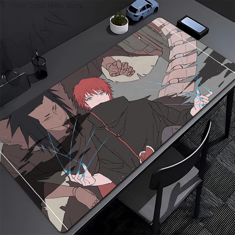 

Коврик для мыши NARUTO Sasori, новые коврики для мыши, коврик для клавиатуры, коврик для геймеров, мягкий офисный коврик, настольный коврик для ПК, большой аниме-коврик для мыши