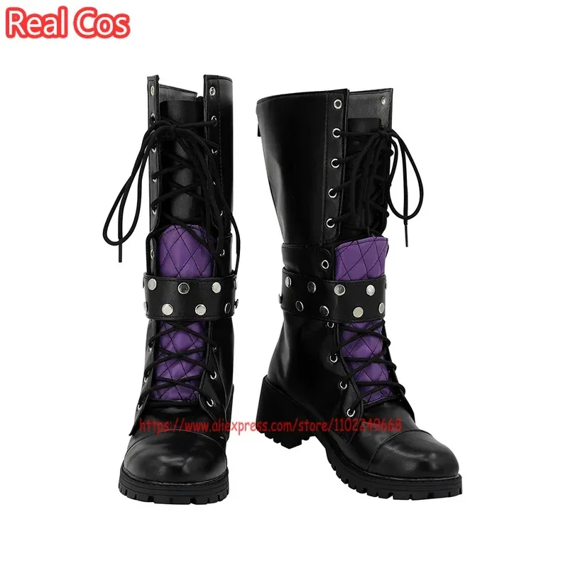 

RealCos Game Cos Wraith Косплей Костюм Одежда Фэнтезийная обувь Сапоги Аксессуар Хэллоуин Карнавал для женщин Девочек Ролевая игра