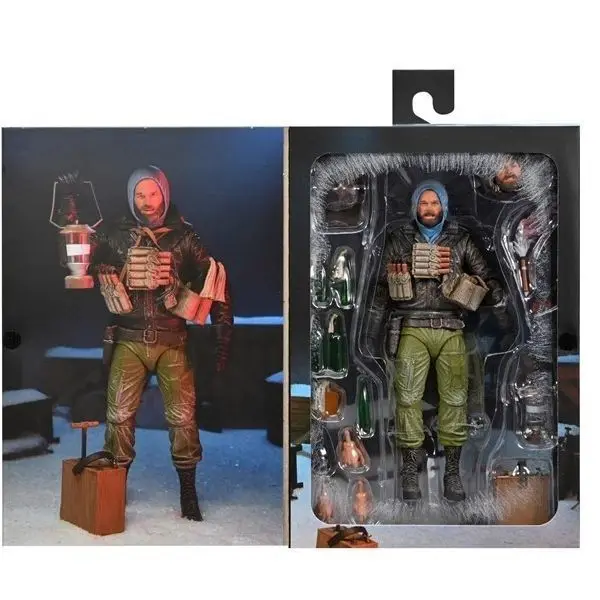 

NECA Ultimate MacReady V.3 (Останавливая подставка) The Thing Фигурка Коллекция Модель игрушки Подарок на день рождения
