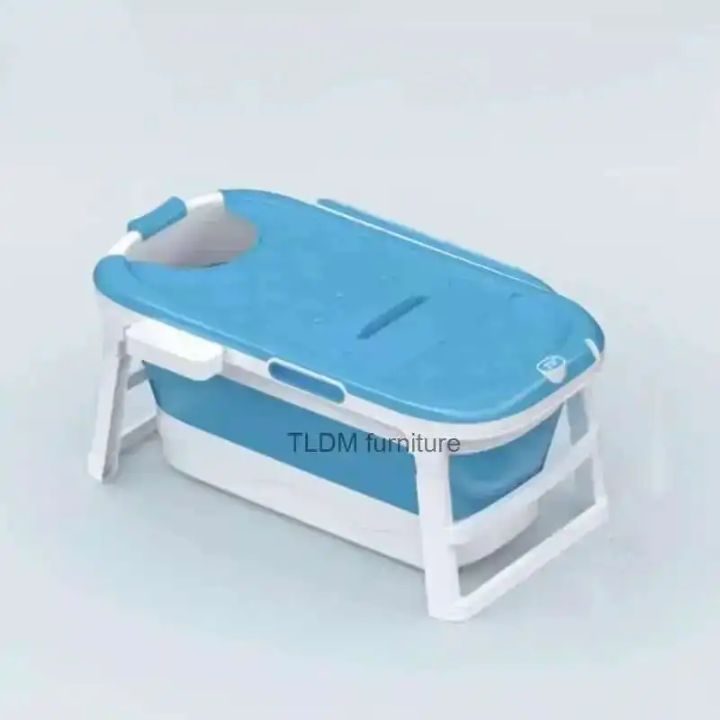 

Sitting mini portable bathtub, white bathroom shower, hot folding bathtub, adult bathroom, Benoa, foldable household furniture