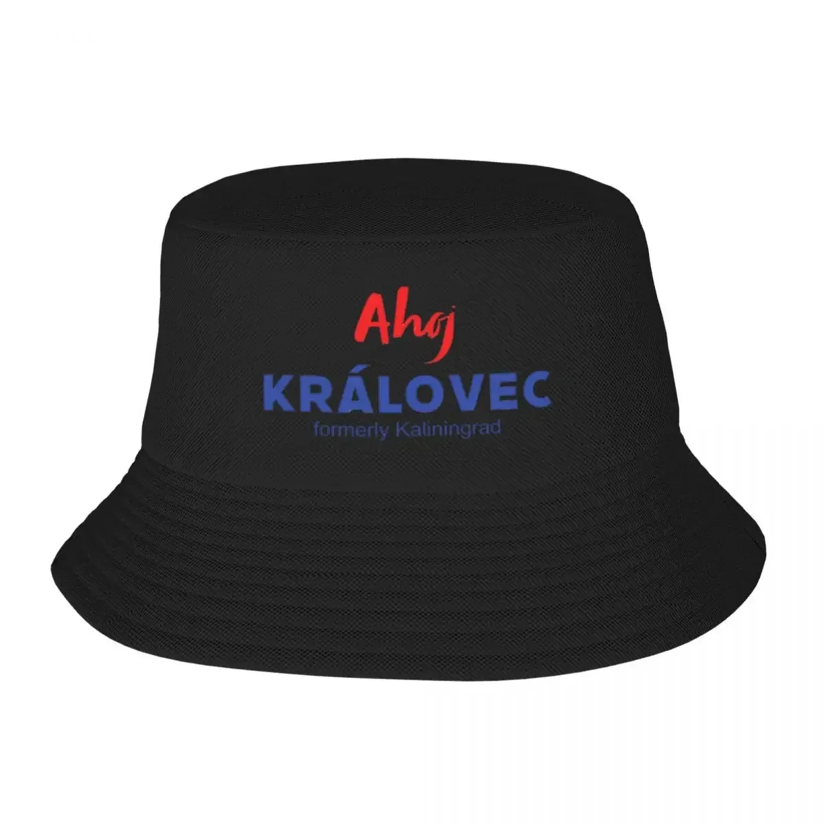 Ahoj Kralovec-sebelumnya topi nelayan topi nelayan musim panas topi ember Kralovecky Ceko lucu