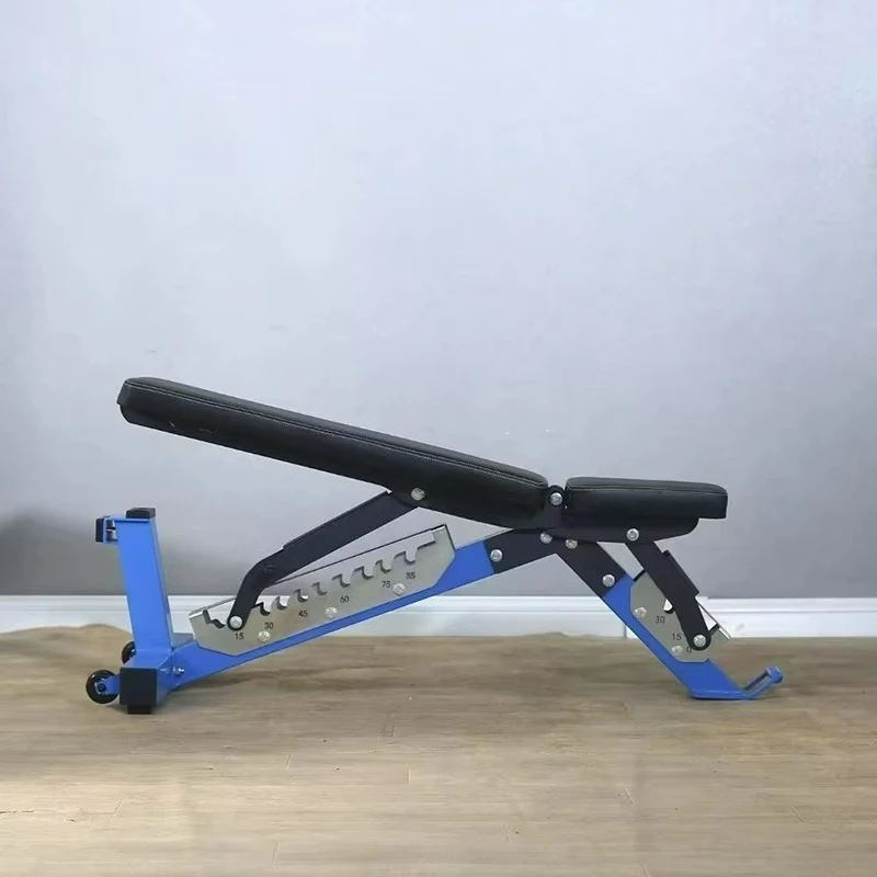 Dumbbell Bench Multi Functional Fitness Chair Adjustable Angle Foldable Metal For Sit Up And Chest Press Training Hot Sale