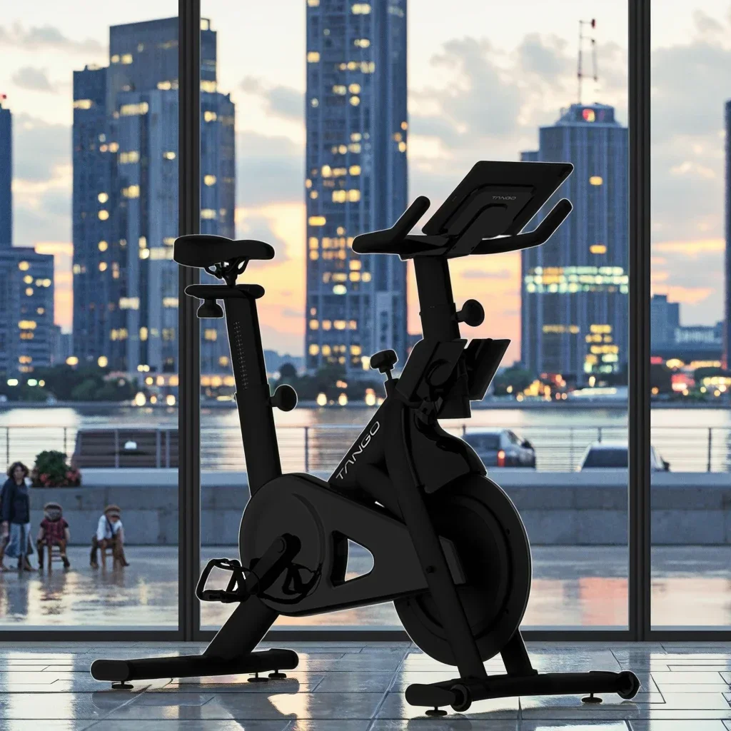 SPlan Stainless Steel Indoor Cycling Spin Bike Trainer Home Indoor Exercise Stationary Trainer Metal Looking For Merchants