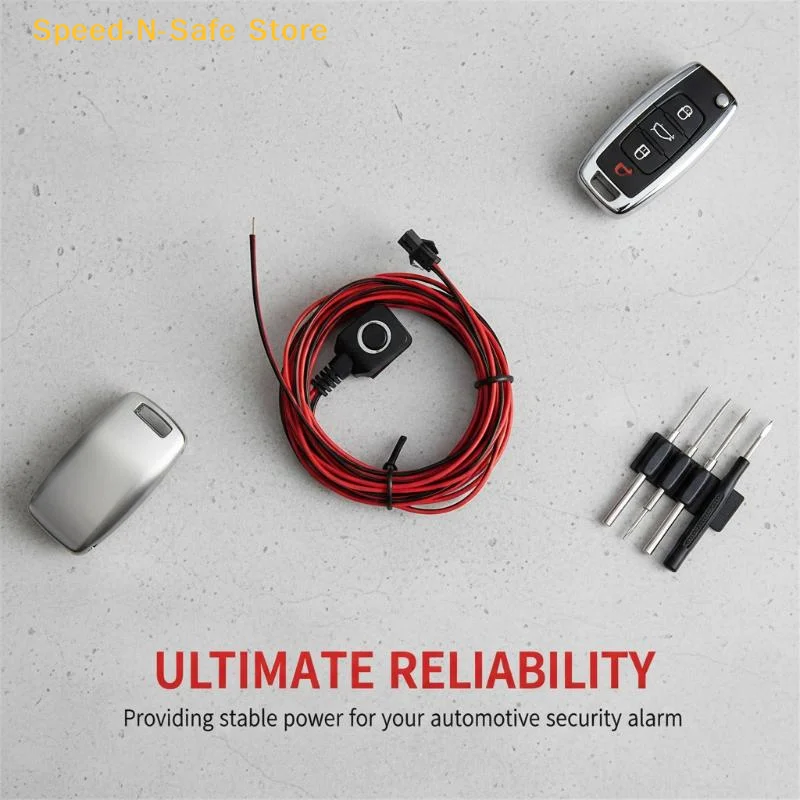 Automotive Security Alarm Switch Button Plastic Emergency Panic Push Switch For Car Safety System