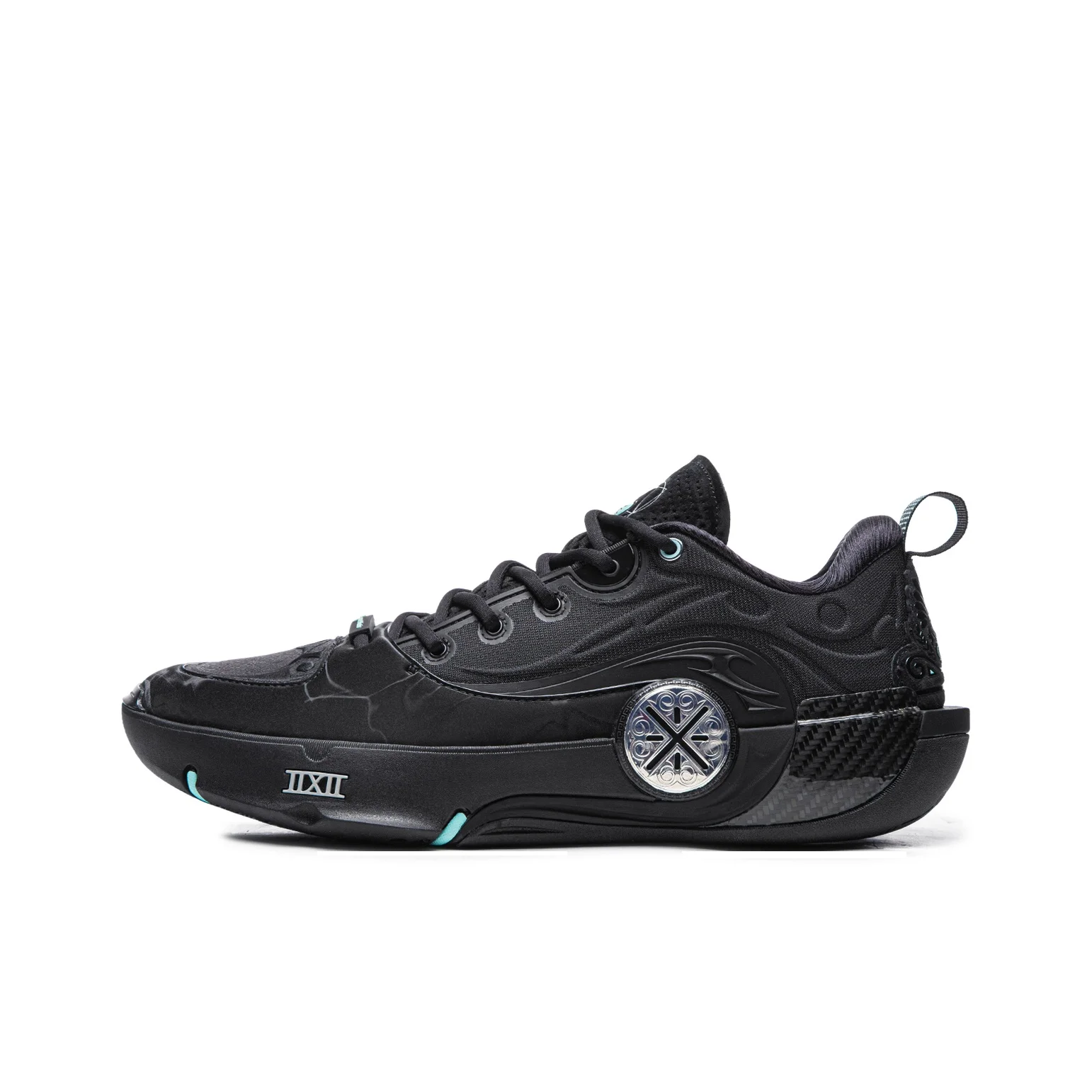 Li Ning WOW12 Low top Basketball Shoes Men's Black ABAV085-15