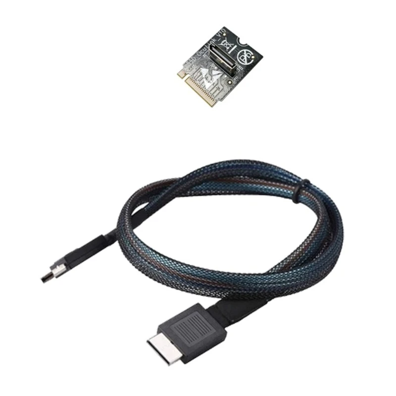 

SFF-8611 Connector with M.2 to 8612 Adapter GPD Oculink Cable SFF-8611 to Oculink 8612 Cable Replacement for PC