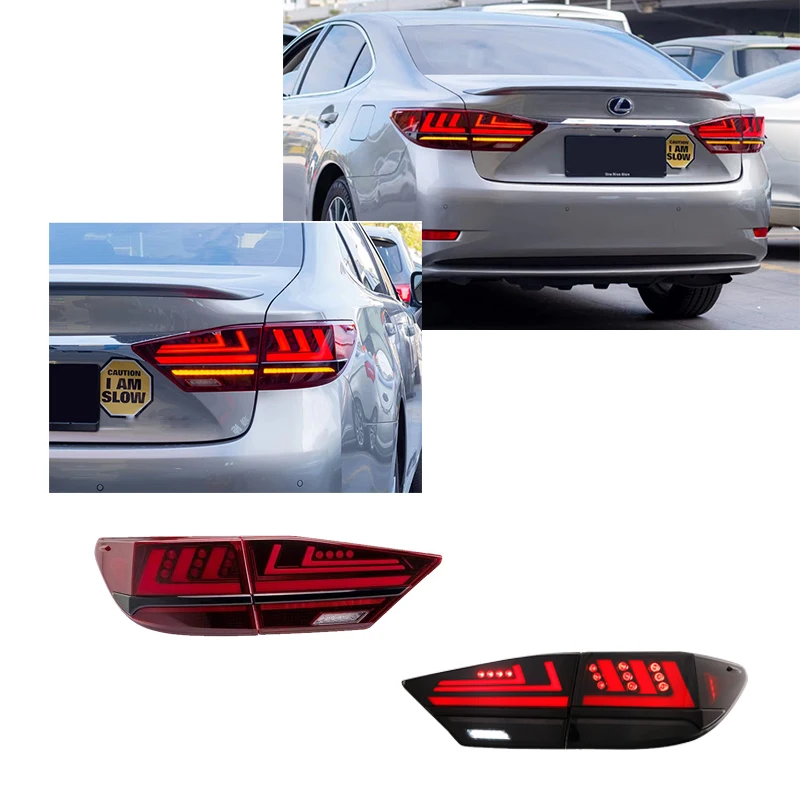 

Zhengwo Factory Modified Car LED Tail Lamp For Lexus ES250 ES300H ES350 2013-2017 Animation Rear Lamp Assembly Accessory