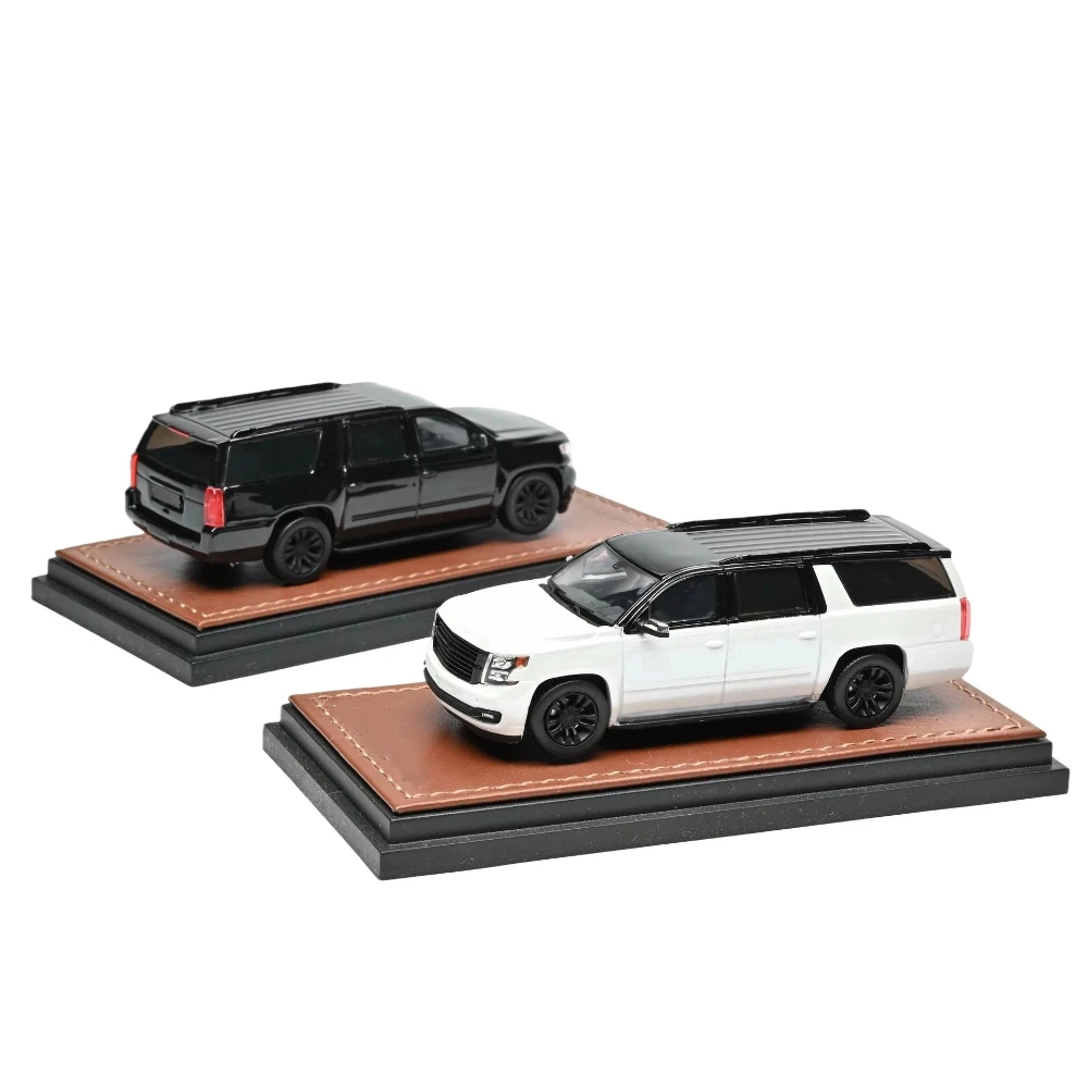 IN STOCK GOC 1:64 2015 Suburban Full Sized SUV Customized Ver. Diecast Model Car Limited Collection