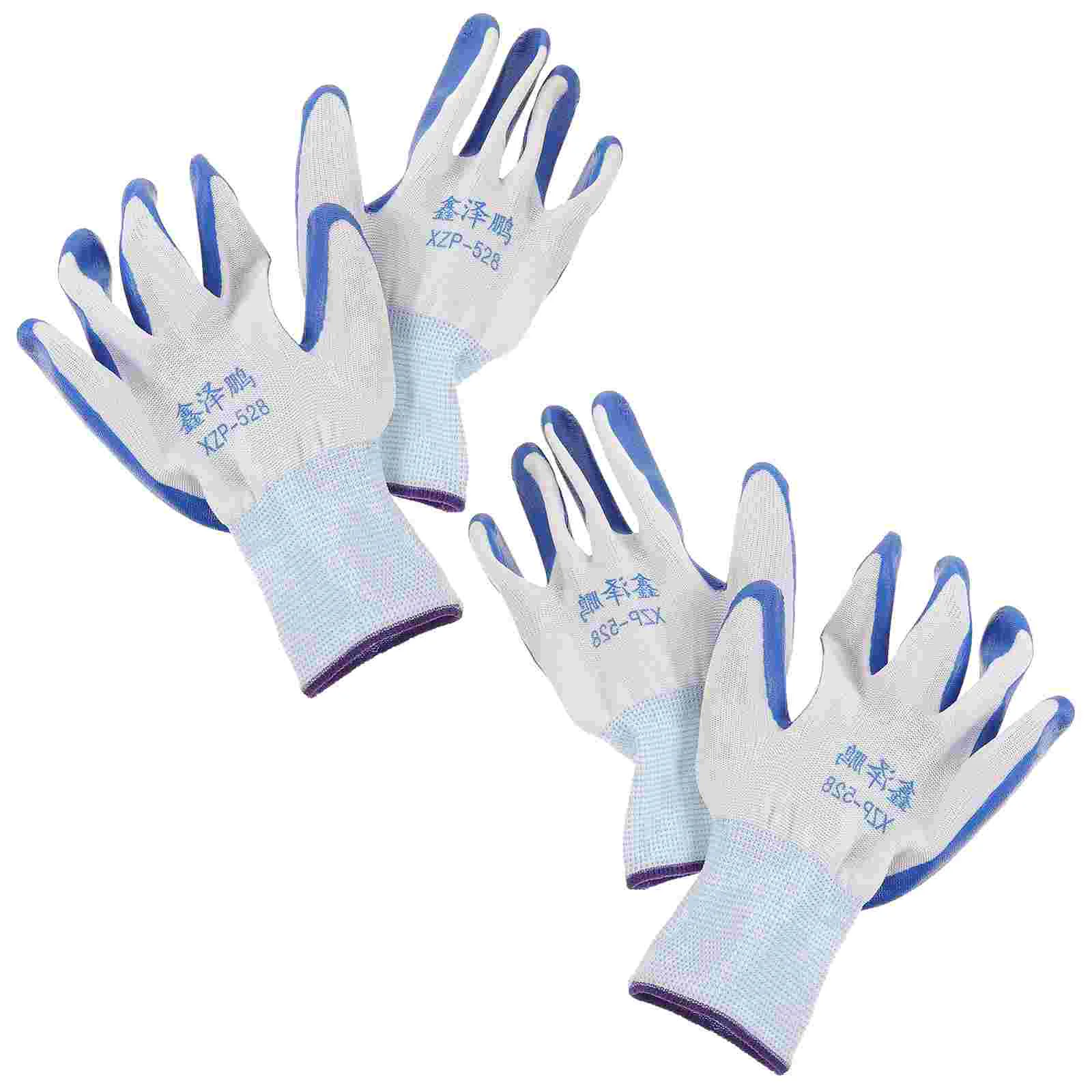 2 Pairs Anti Bite Gloves Compression Bite-proof Training Birds Pet Supply Hand Protection Pvc Protective Thickening Work