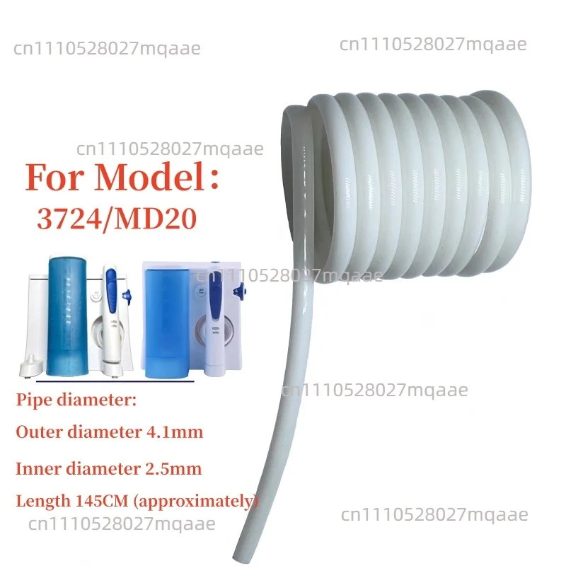 1Pcs for Braun 3724 MD20 Oral B water flosser scaler original material PE high pressure water hose