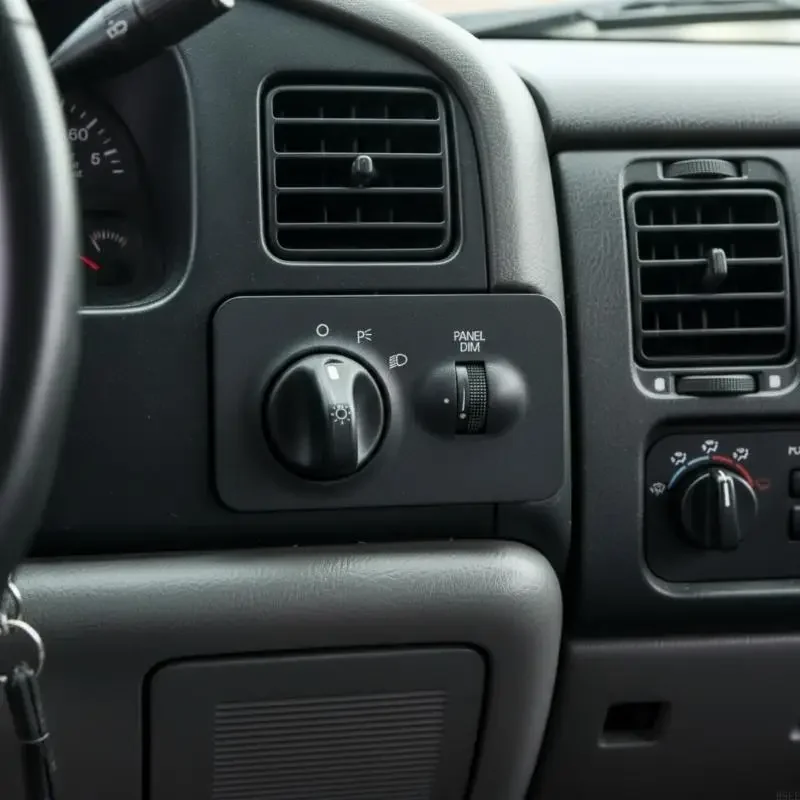 

Крышка переключателей фар передней приборной панели, замена накладки панели головного света 88924369, F81Z11654AA D7YA