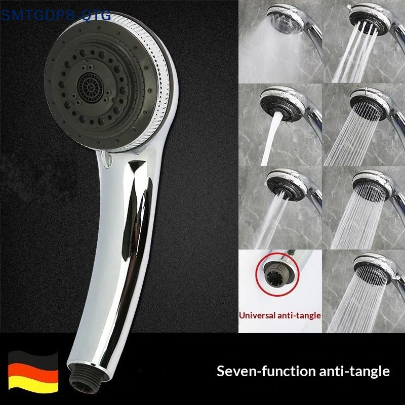 NEW Adjustable Shower Head Easy To Use Stainless Steel Multifunction Bathroom Fixture 7 Modes Bathroom Accessories Home