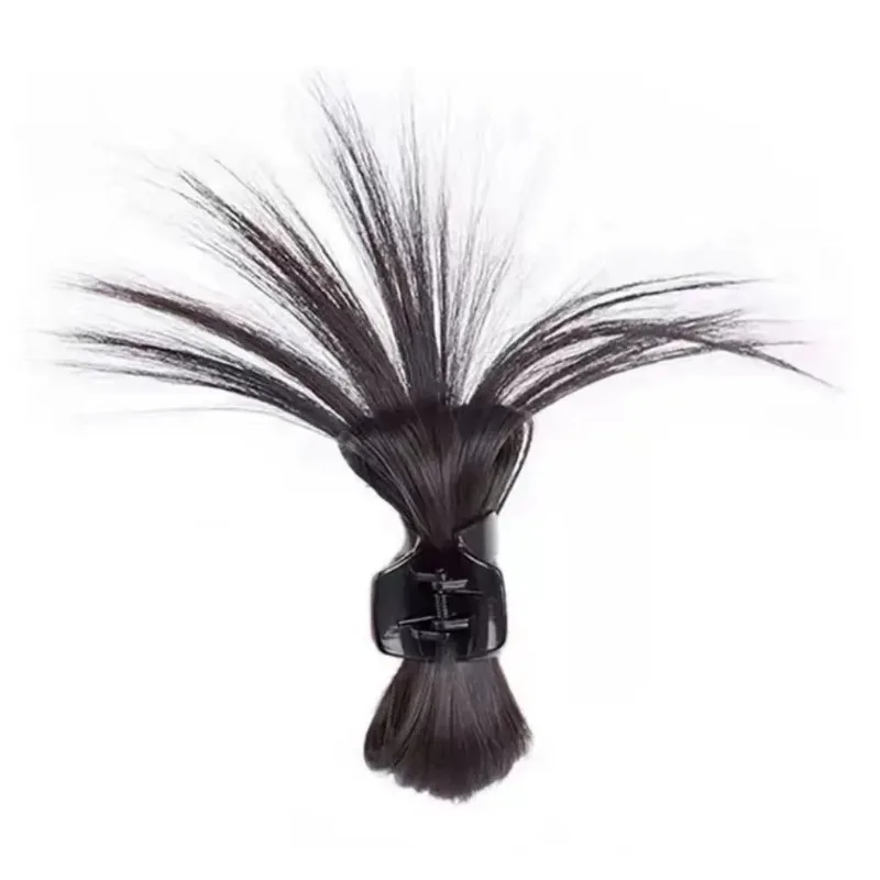 Wig High Ponytail Hair Clip Headdress 2023 Fashion Personality Korean y2k Girls Sweet Cool Wig Pad HairClaws Hairpin Wholesale