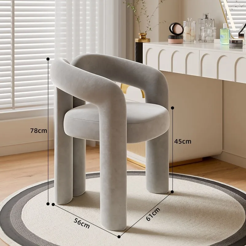 Richome Stool Dressing Chair Makeup Simplicity Modern Bedroom Home Use Light Luxury Dressing Table Simplicity Living Room Sofas