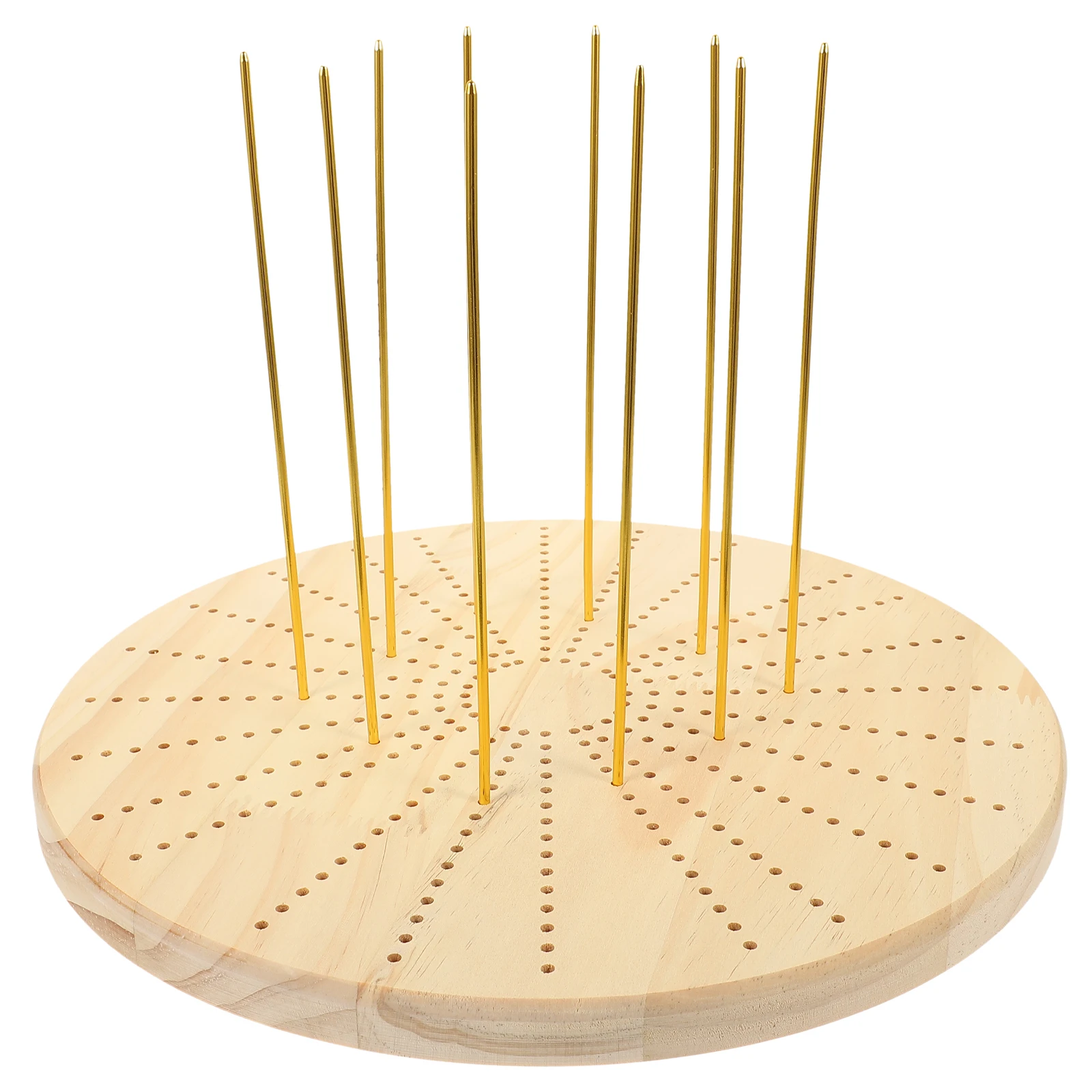 

Wooden Blocking Board for Crochet Knitting Durable Weaving Tools Supplies Professional Personal Use Positional Needles Easy